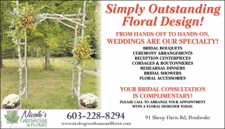 Simply Outstanding Floral Design!