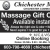 Massage Gift Certificates