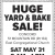 Huge Yard & Bake Sale!