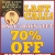 Last Call! Only 3 Days Left 70% OFF