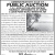 Public Auction