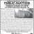 Public Auction