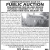 Administrator's Sale at Public Auction