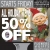 All Holiday Items 50% OFF