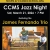 CCMS Jazz Night, Featuring the James Fernando Trio