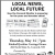 Local News, Local Future