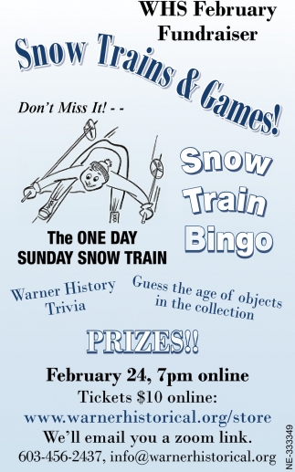 Snow Trains & Games!