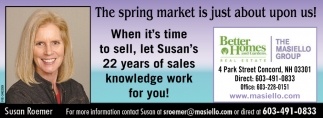 The Spring Market Is Just About Upon Us!
