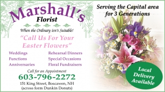 Call Us For Your Easter Flowers