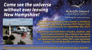 Come See The Universe Without Overleaving  New Hampshire!
