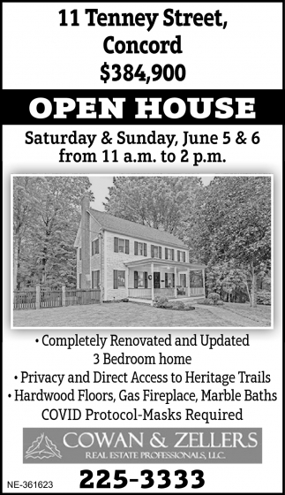 Open House  - Concord
