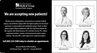 We Are Accepting New Patients!