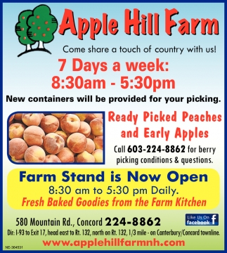 Farm Stand Is Now Open