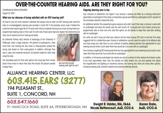 Over The Counter Hearing Aids, Are They Right For You?