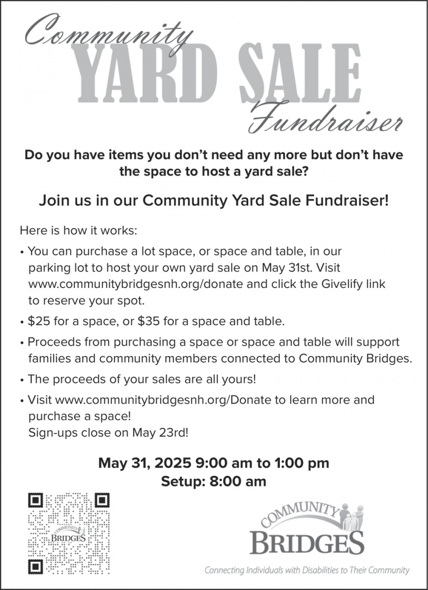 Community Yard Sale