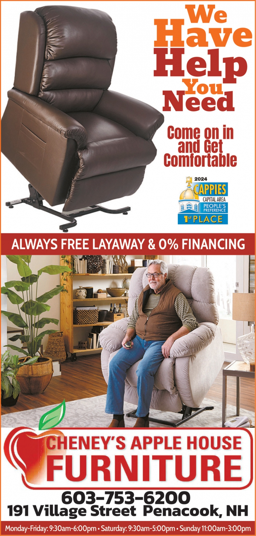 Cheney's Apple House Furniture