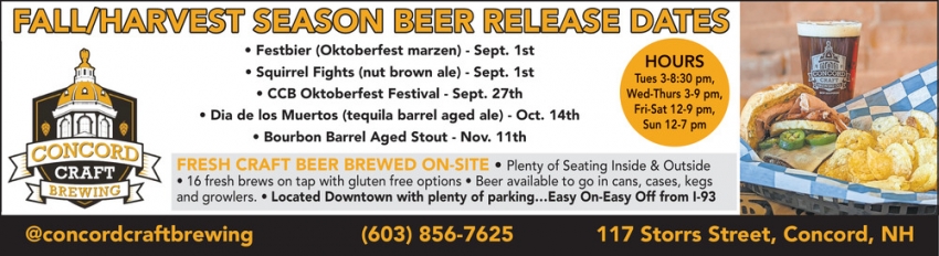 Concord Craft Brewing Co.