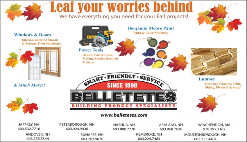 Belletetes Building Product 
