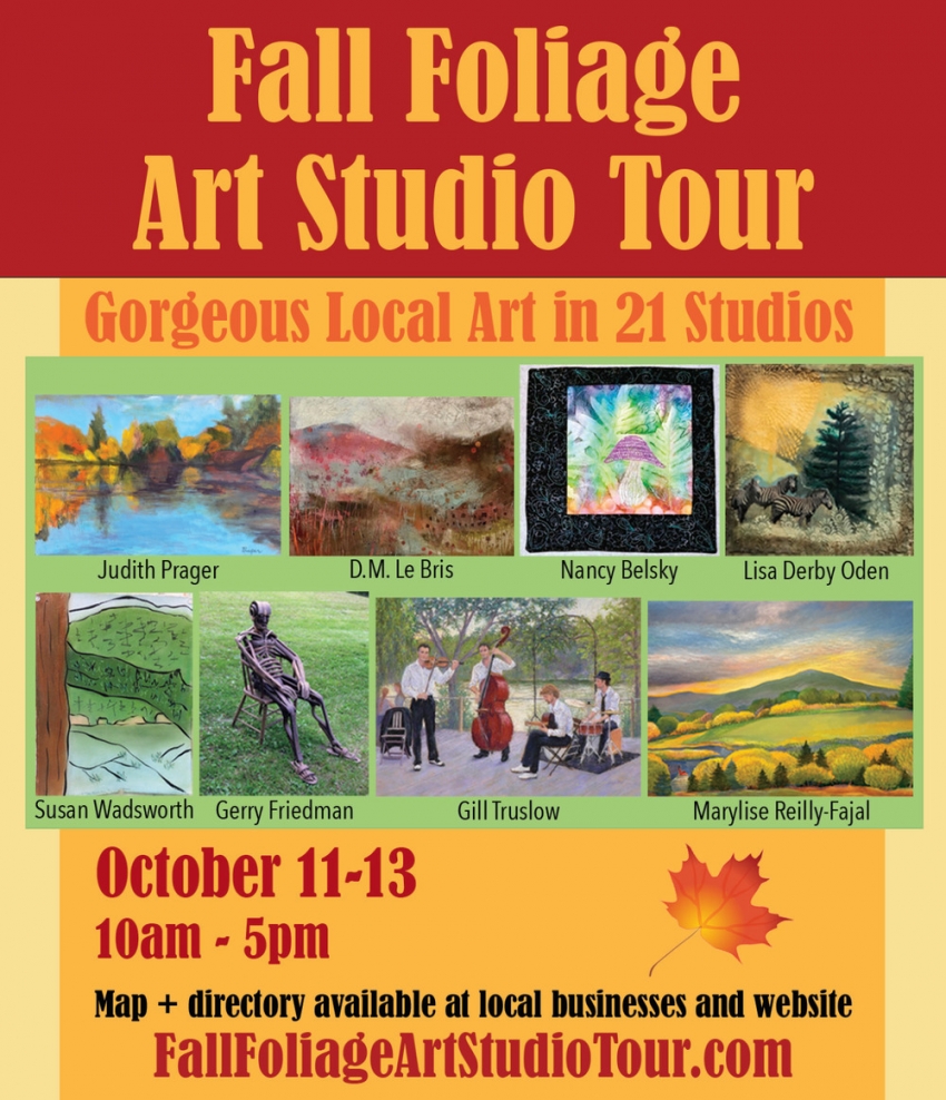 Fall Foliage Art Studio Tour 