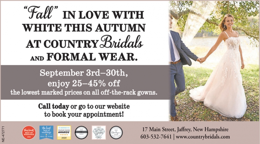Country Bridals & Formal Wear