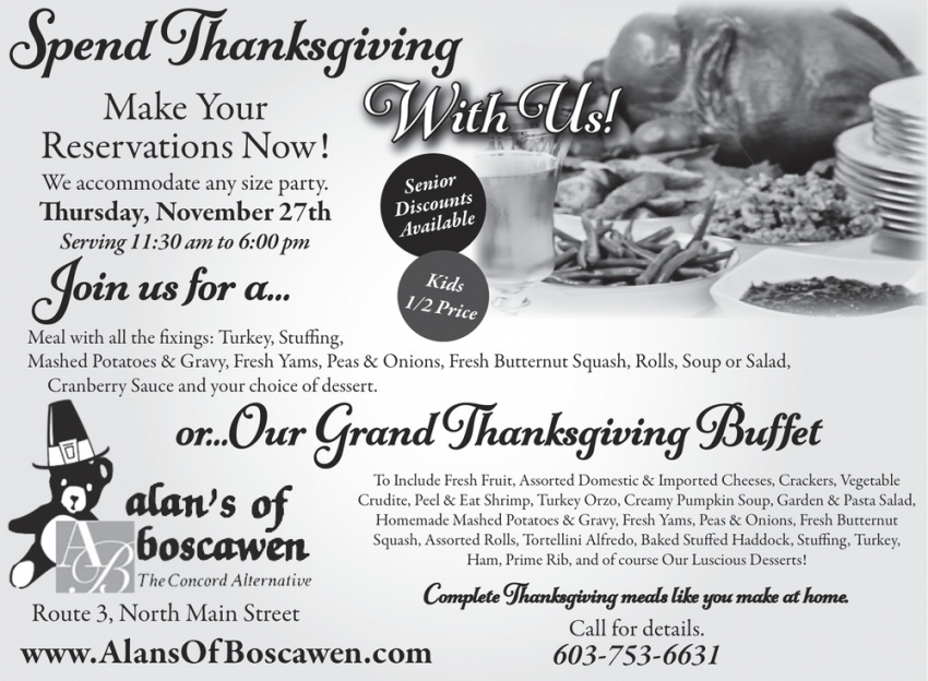 Alan's Of Boscawen