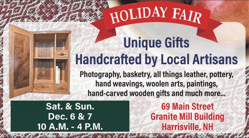 Holiday Fair Harrisville
