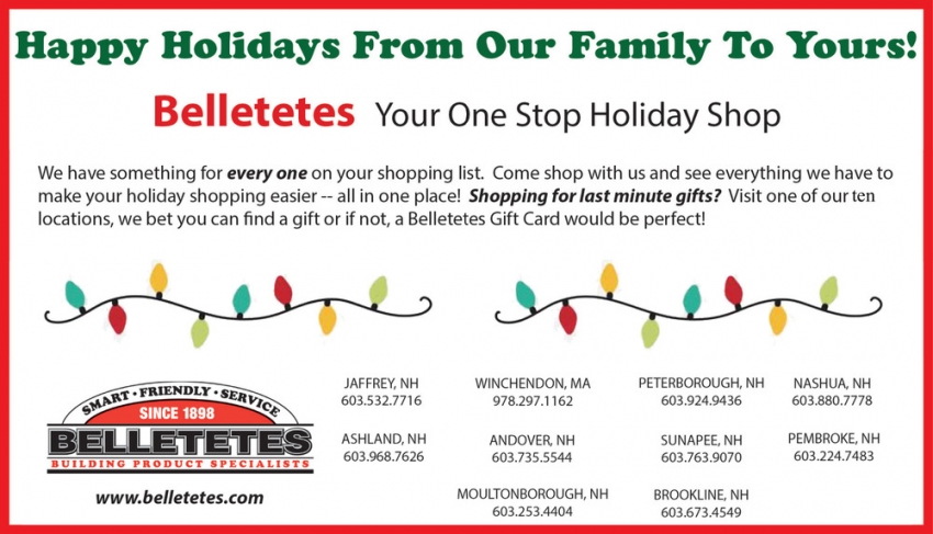 Belletetes Building Product 