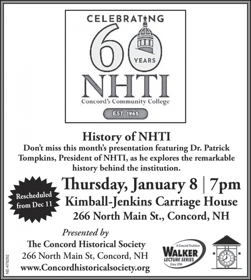 The Concord Historical Society