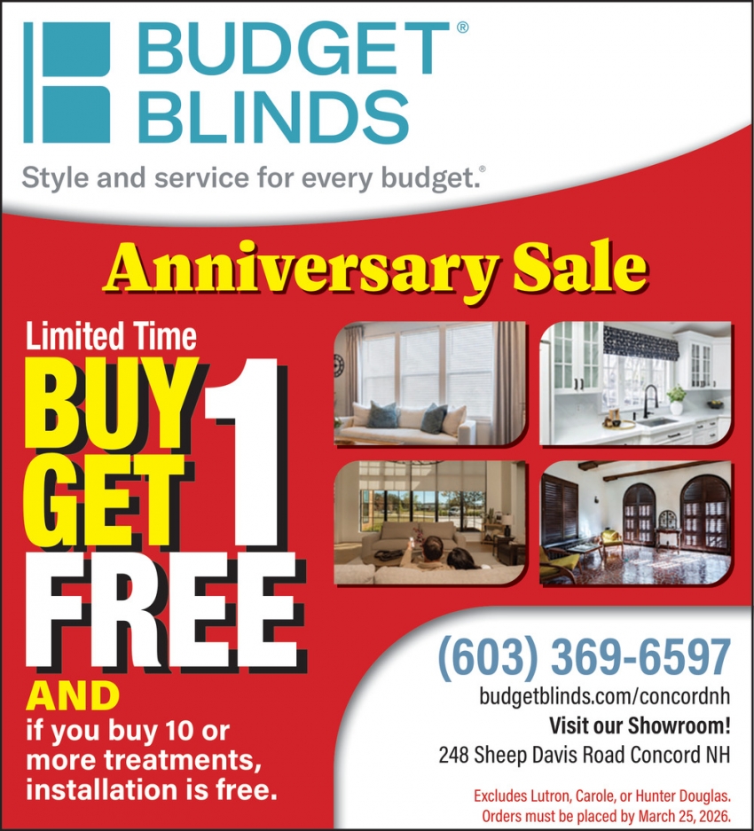 Budget Blinds Concord 