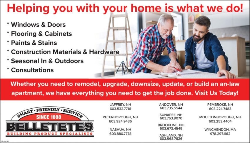 Belletetes Building Product 