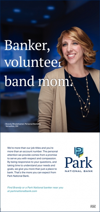Banker, Volunteer Band Mom.