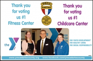 Thank You For voting Us #1 Fitness Center