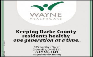 Keeping Darke County Residents Healthy