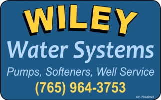Pumps, Softeners, Well Service