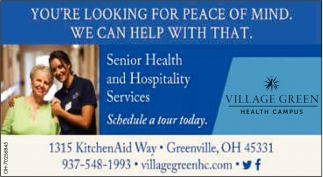 Senior Health And Hospitality Services
