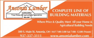 Your Home & Agricultural Specialists