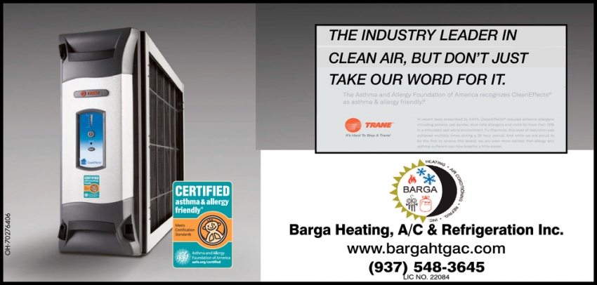 The Industry Leader In Clean Air