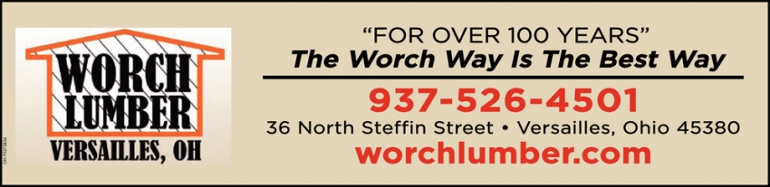 The Worch Way is The Best Way