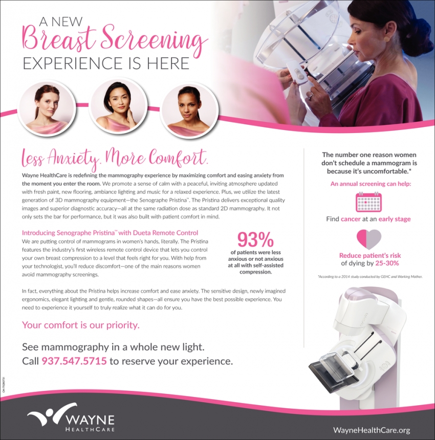 A New Breast Screening Experience Is Here