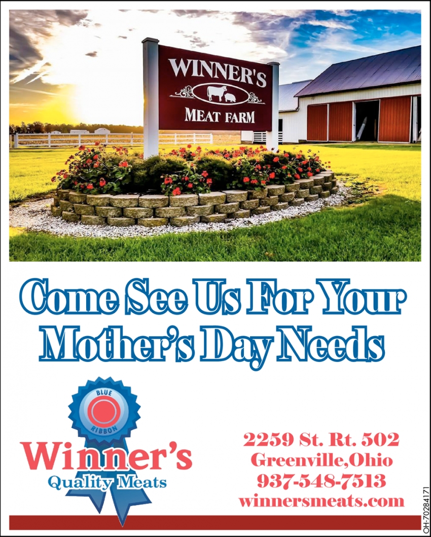 Come See Us For Your Mother's Day Needs