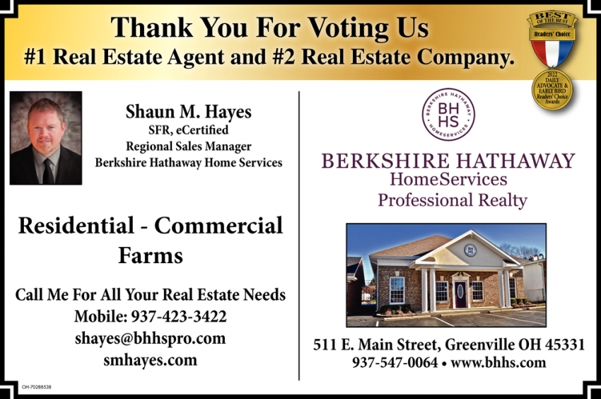 #1 Real Estate Agent 