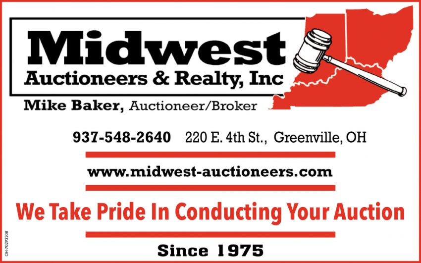 We Take Pride In Conducting Your Auction