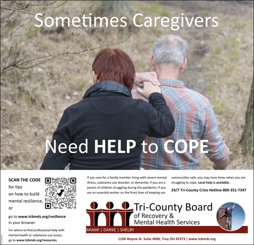 Sometime Caregivers Need Help To Cope