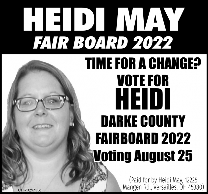 Elect Heidi May 
