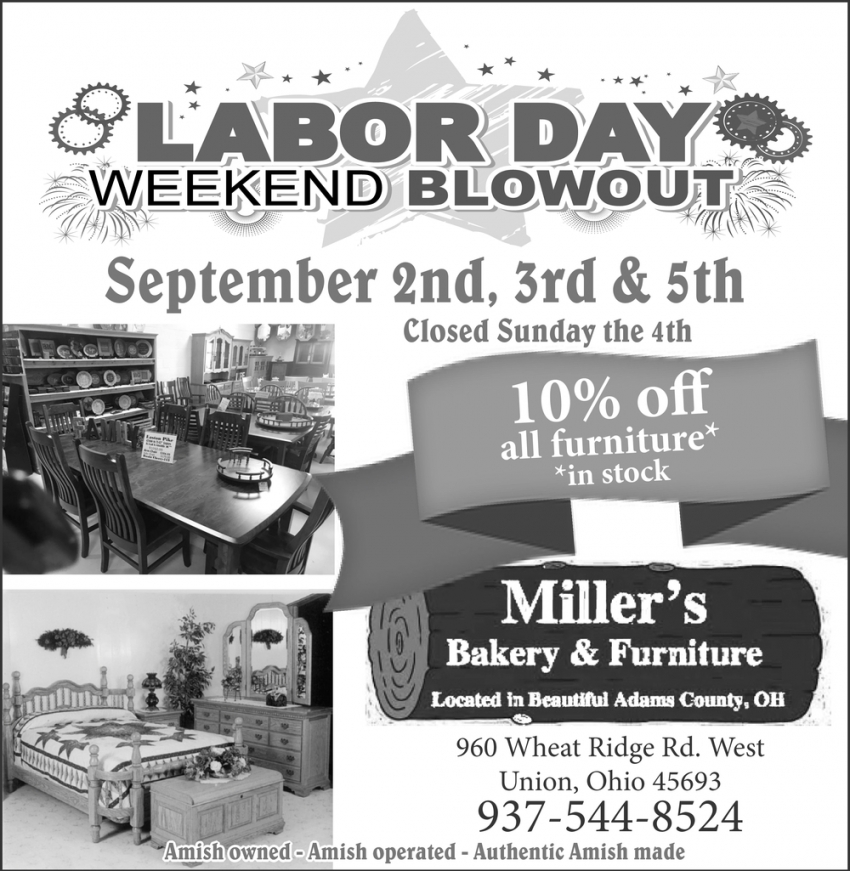 Labor Day Weekend Blowout