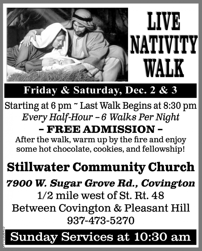 Live Nativity Walk 