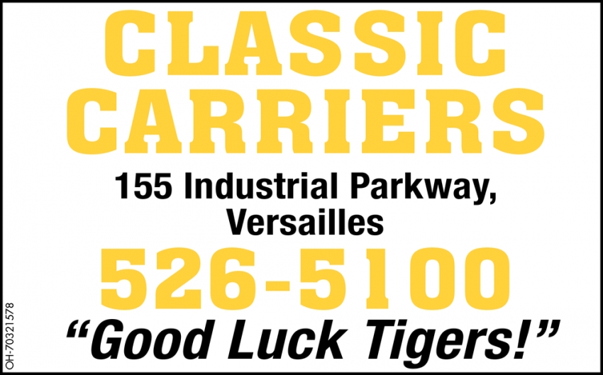 Good Luck Tigers!