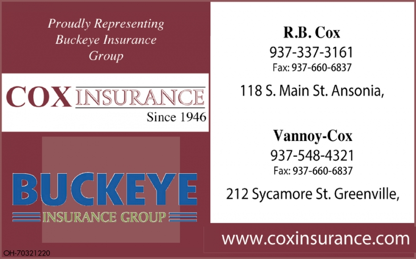 Proudly Representing Buckeye Insurance Group