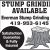 Stump Grinding Available