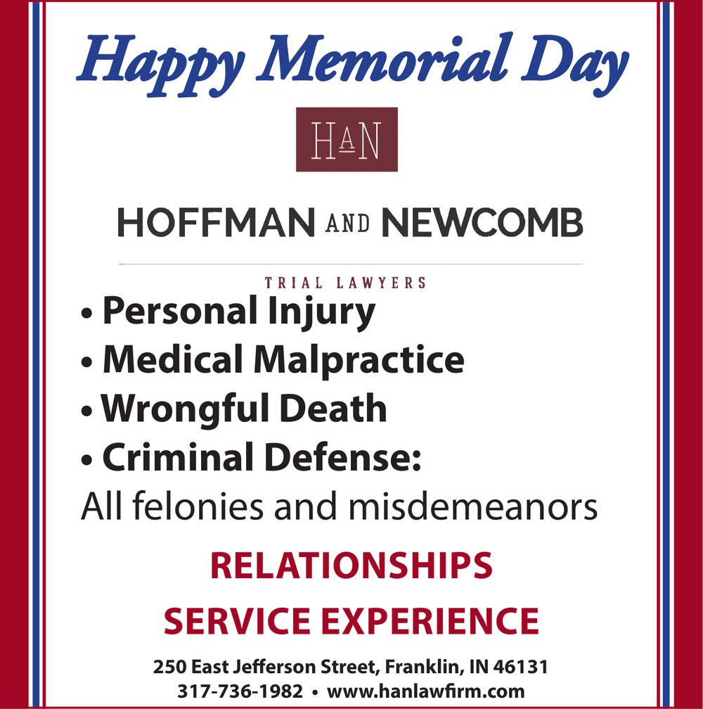 Trial Lawyers, Hoffman And Newcomb Trial Lawyers, Franklin, IN